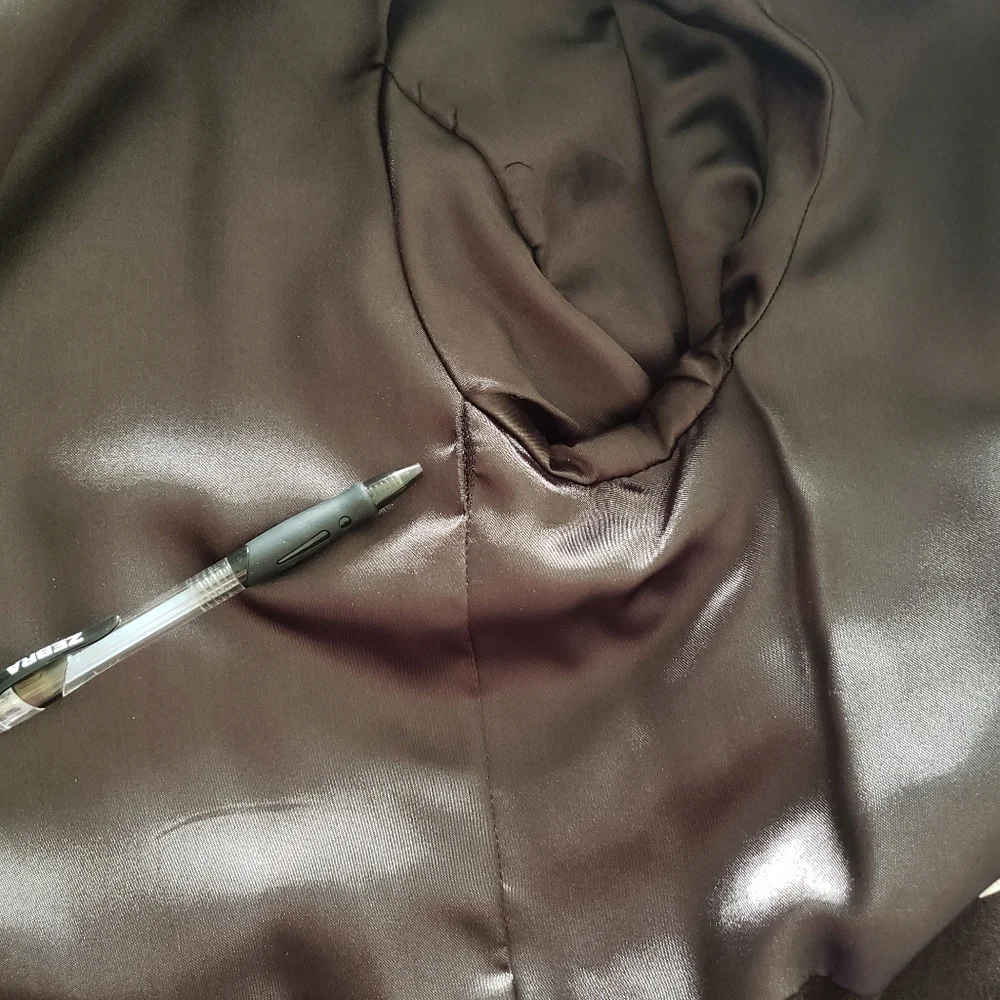 Pronto Uomo Overcoat Mens Size 40 S Brown Wool Button Front Classic Professional